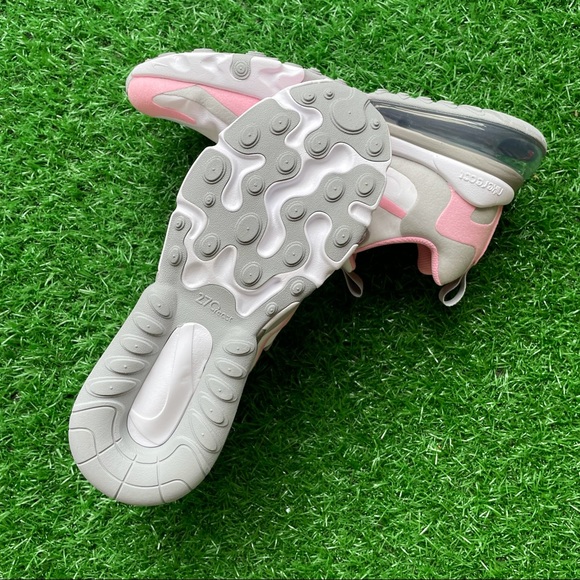 Nike Air Max 270 React White / Pink - Picture 7 of 7